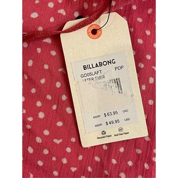 Billabong women’s XS pink sundress NWT - Picture 7 of 8